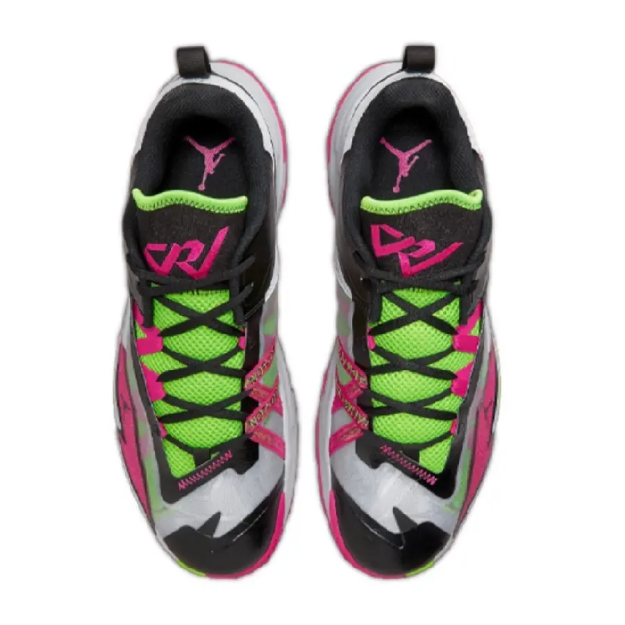 Alternative view of Giày Nike Air Jordan One Take 3 'Green Pink Grey' DC7701-002