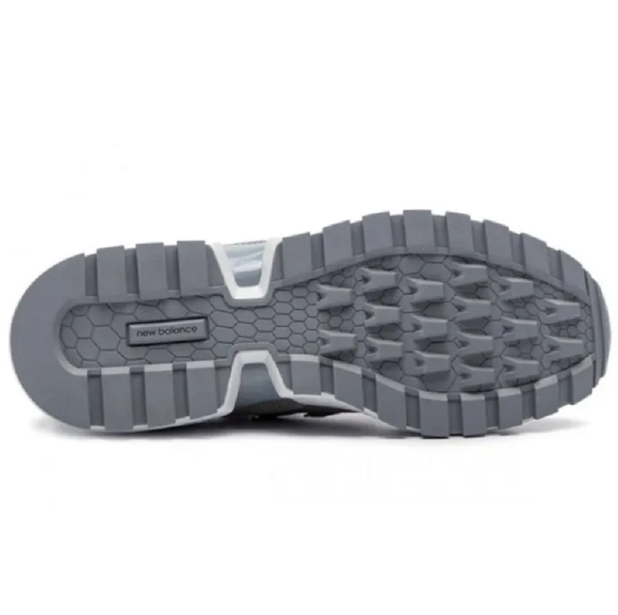 Giày New Balance 574 Light Grey 'Gray White' MS574NSB - Ảnh 4