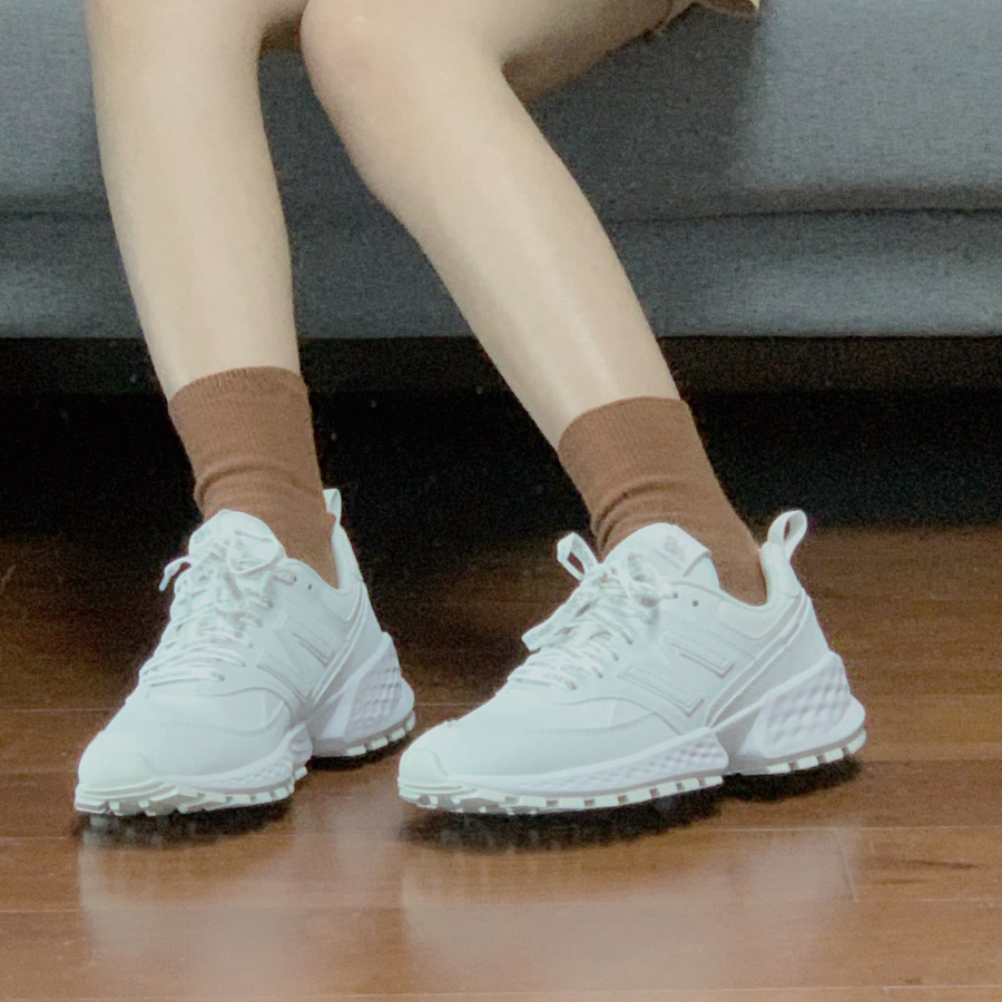 Giày New Balance 574 Sport 'White' MS574GCG - Ảnh 4