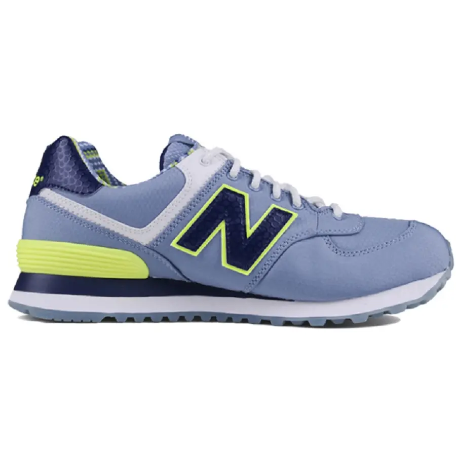 Giày New Balance 574 'Blue Gray Neon' ML574SBE