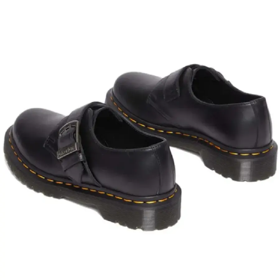 Giày Dr. Martens 1461 Buckle Pull Up 'Black' 31040001 - Ảnh 3