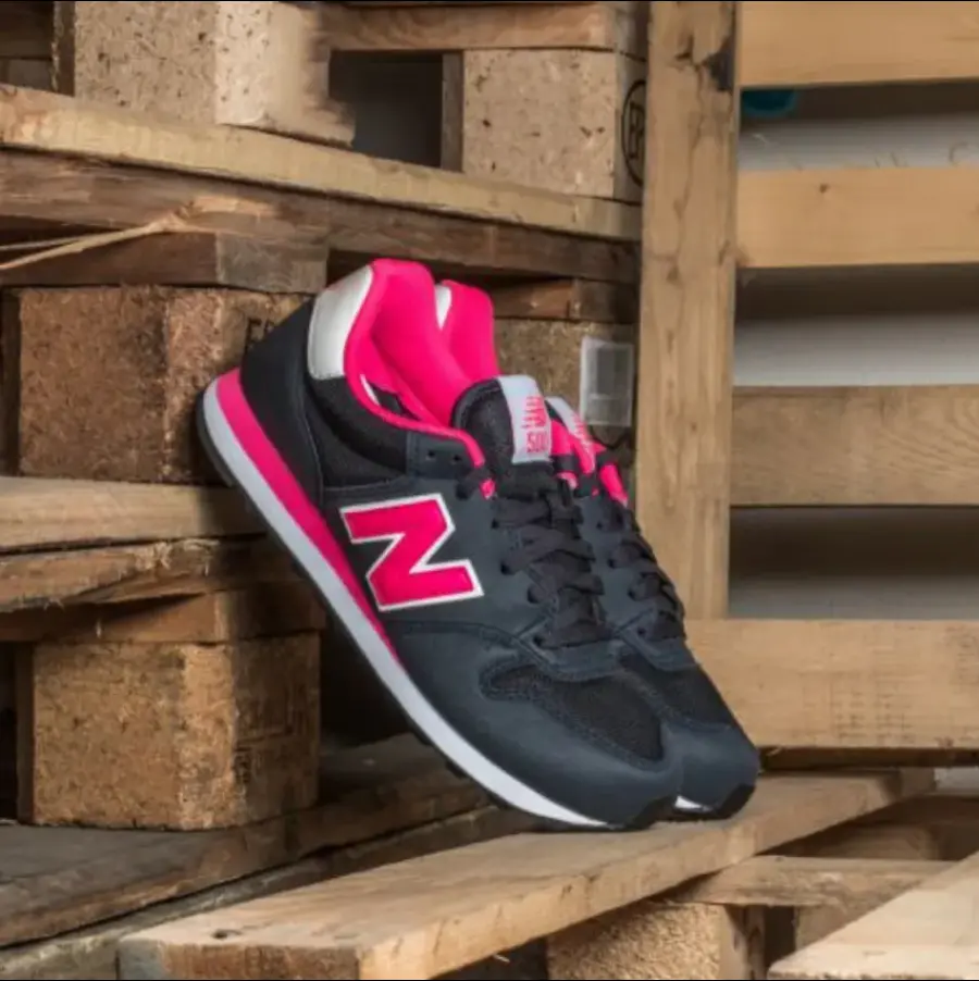 Alternative view of Giày New balance 500 'Blue Pink' GW500NWP