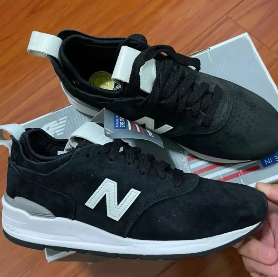 Giày New Balance 997 'Deconstructed Black' M997DBW2 - Ảnh 5