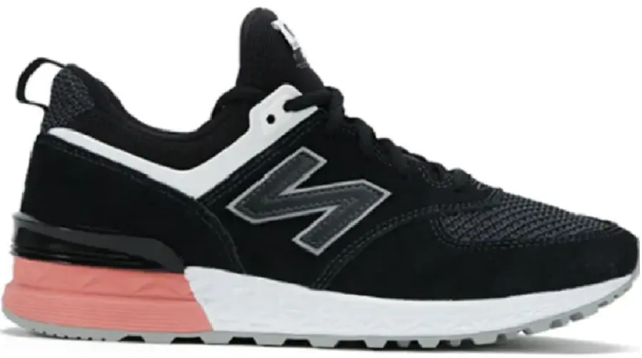 Giày New Balance 574 Series 'Black Pink' MS574STK