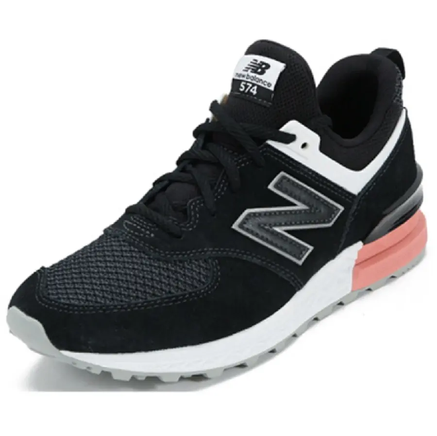 Alternative view of Giày New Balance 574 Series 'Black Pink' MS574STK