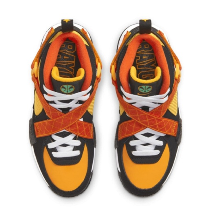 Giày Nike Air Raid Rayguns 'Black University Gold White' DD9222 -001 - Ảnh 3