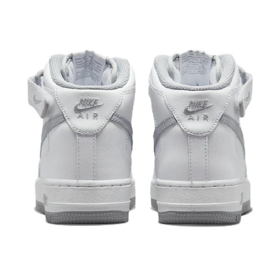 Giày Nike Air Force 1 Mid LE GS 'White Wolf Grey' DH2933-101 - Ảnh 3