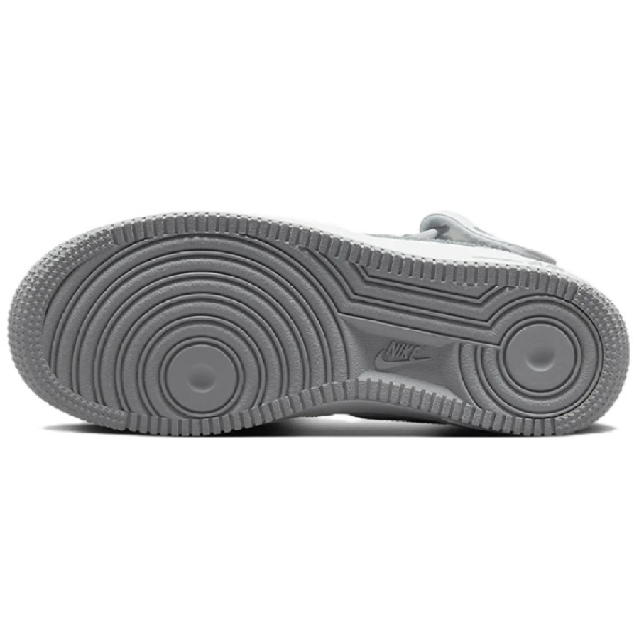 Giày Nike Air Force 1 Mid LE GS 'White Wolf Grey' DH2933-101 - Ảnh 4