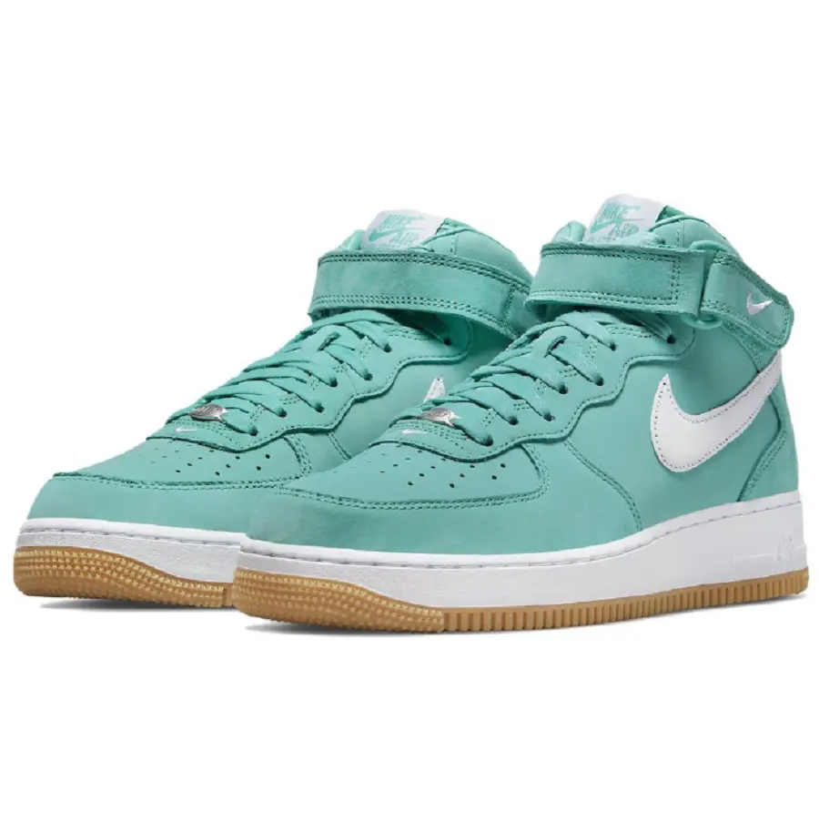 Alternative view of Giày Nike Air Force 1 Mid 'Washed Teal' DV2219-300