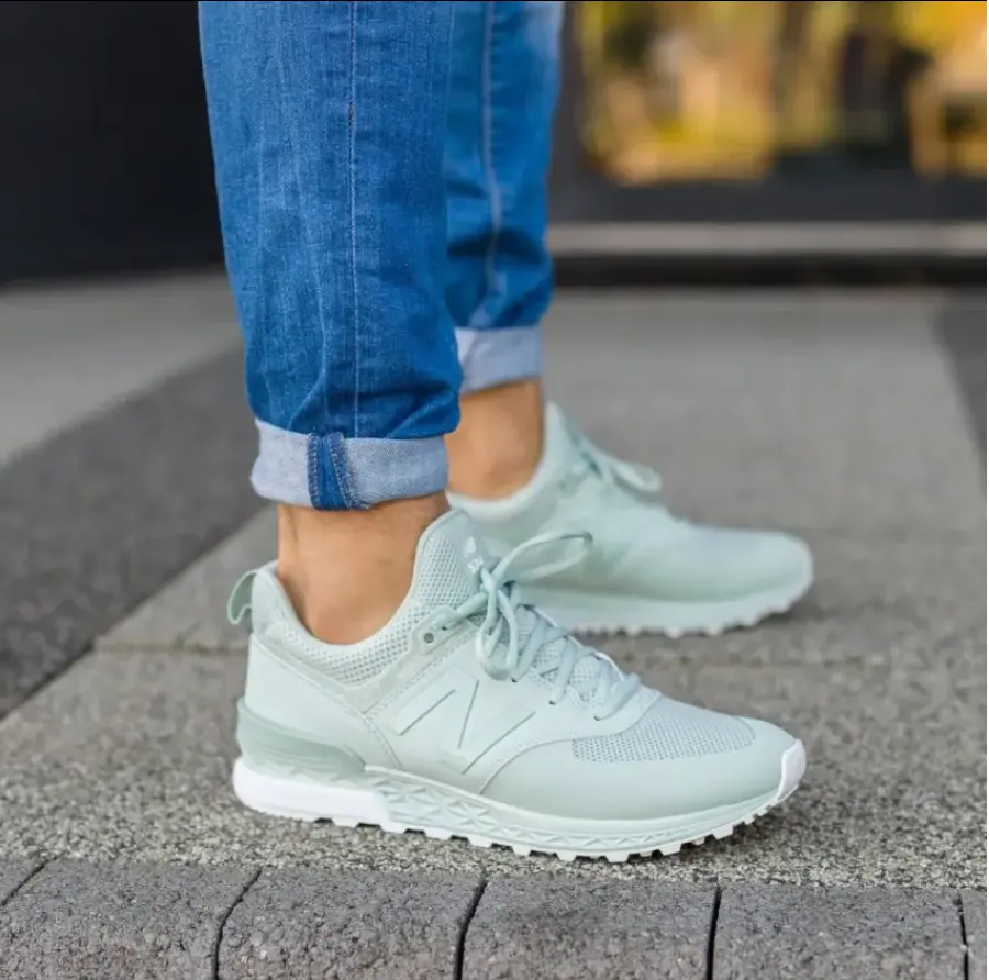 Giày New Balance 574 Sport 'Mint' MS574SMT - Ảnh 6