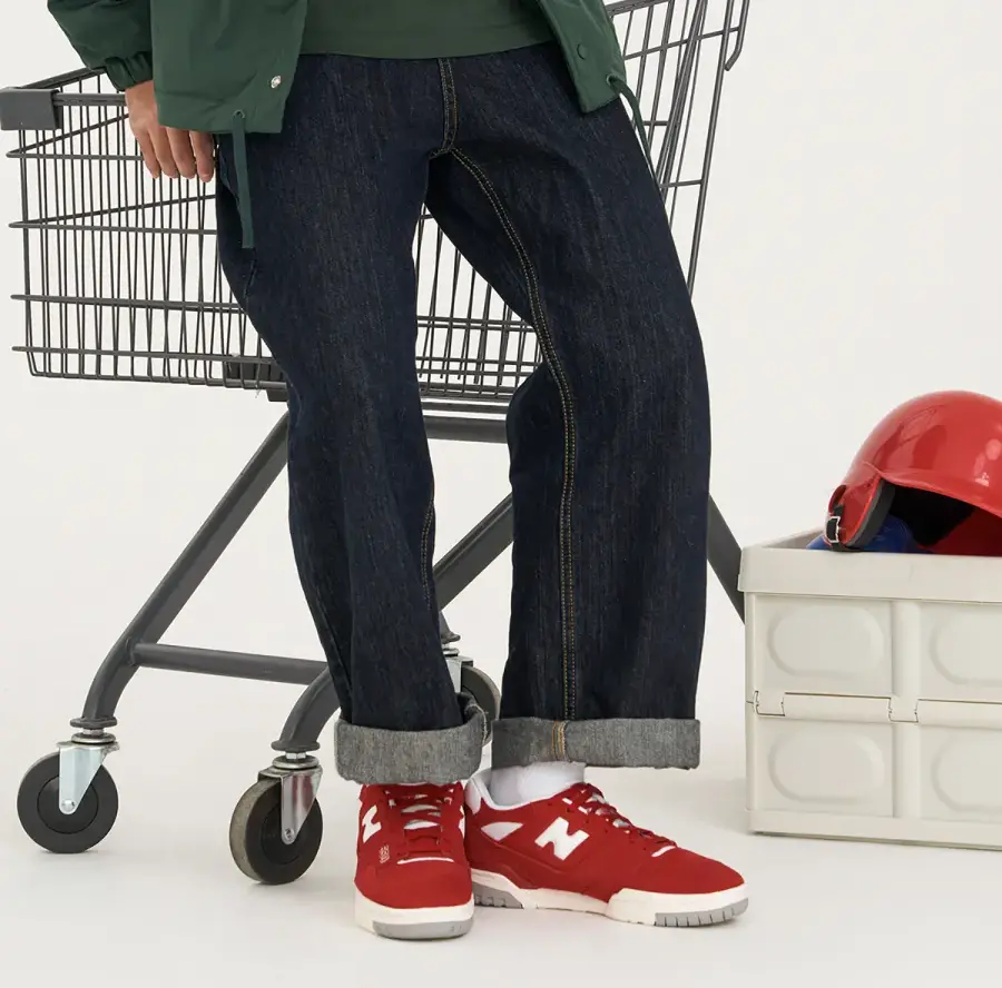 Giày New Balance 550 Suede Pack Team 'Red' BB550VND - Ảnh 3