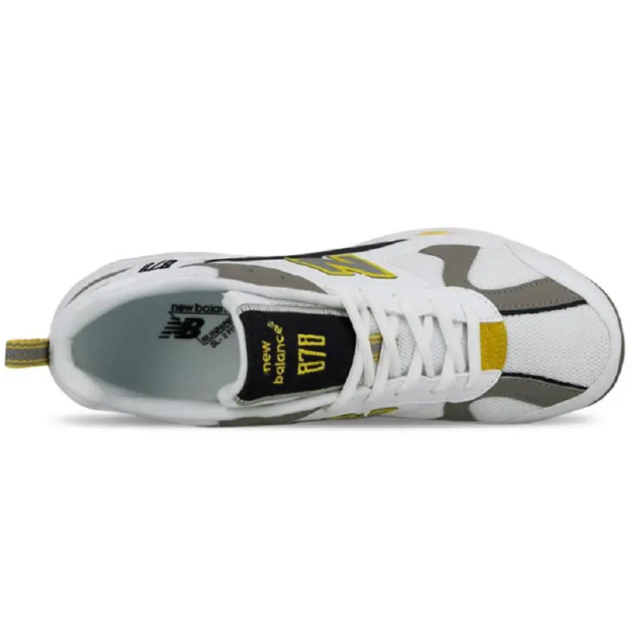 Alternative view of Giày New Balance 878 'White Yellow Black Grey' CM878TCA