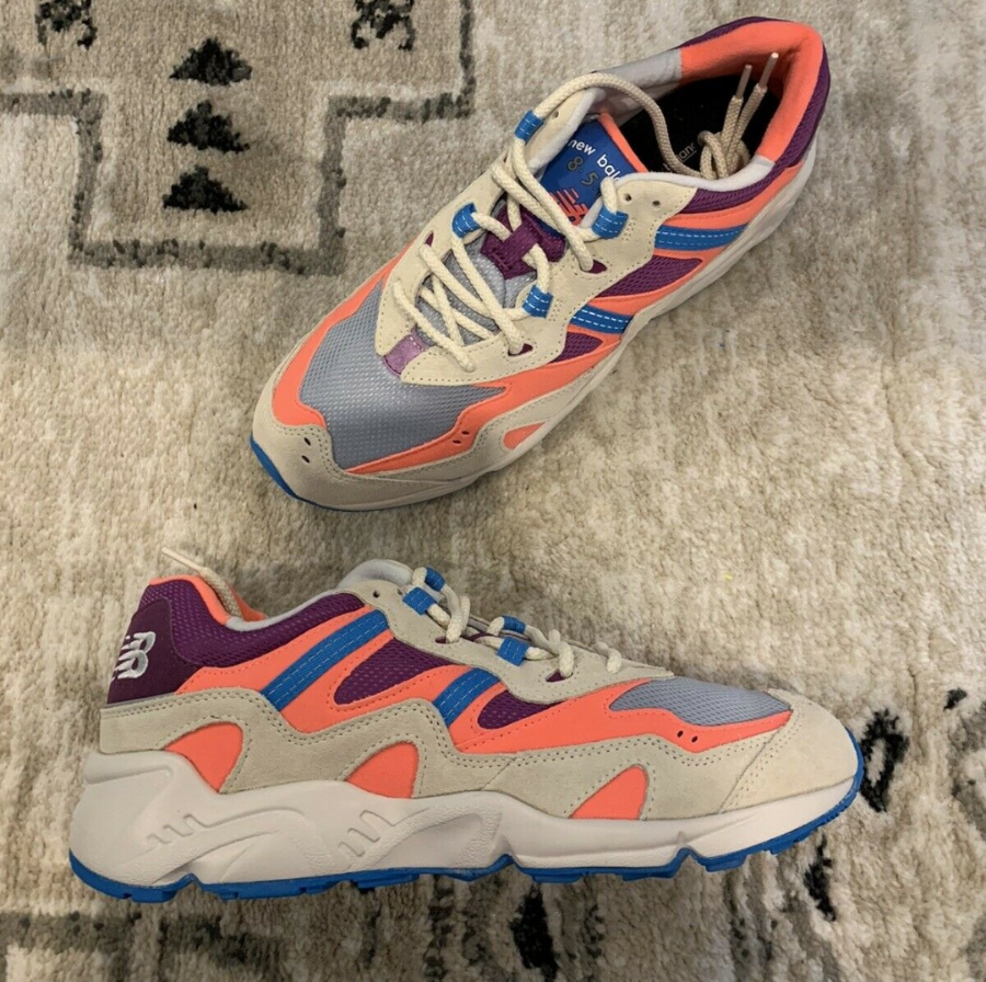 Giày New Balance NB 850 'Pink Grey-Blue' ML850YSA - Ảnh 3