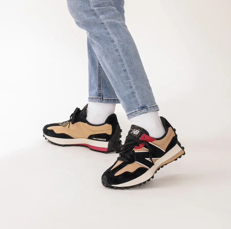 Giày New Balance 327 'Chinese New Year Black Workwear' U327CNP - Ảnh 6