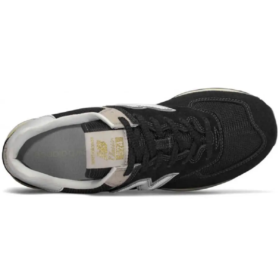 Giày New Balance 574 'Black Bone' ML574GYF - Ảnh 4