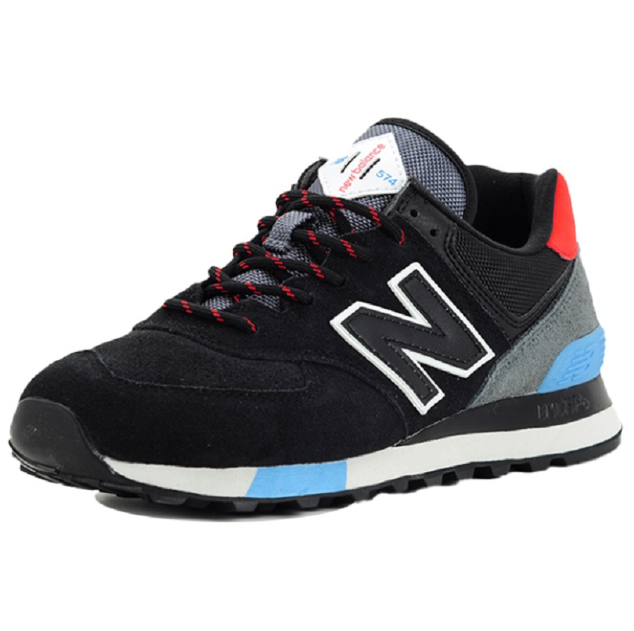 Giày New Balance 574 'Black Velocity Red' ML574JHO - Ảnh 3