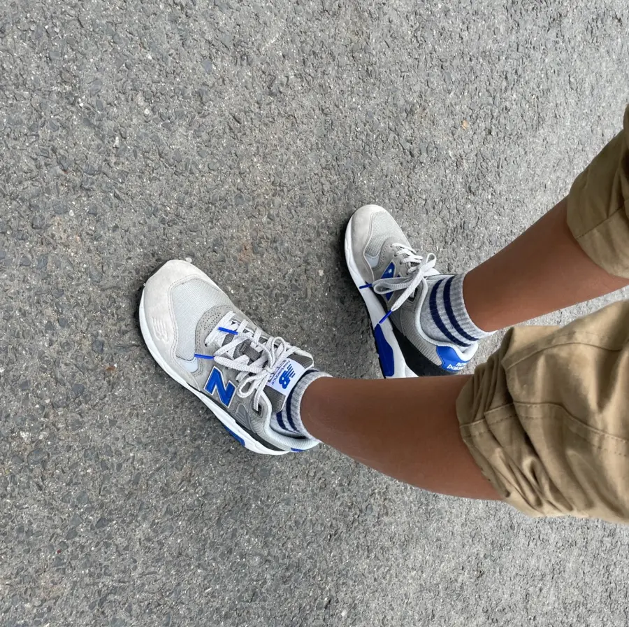 Giày New Balance 580 Elite 'Gray Blue White' MRT580LL - Ảnh 5