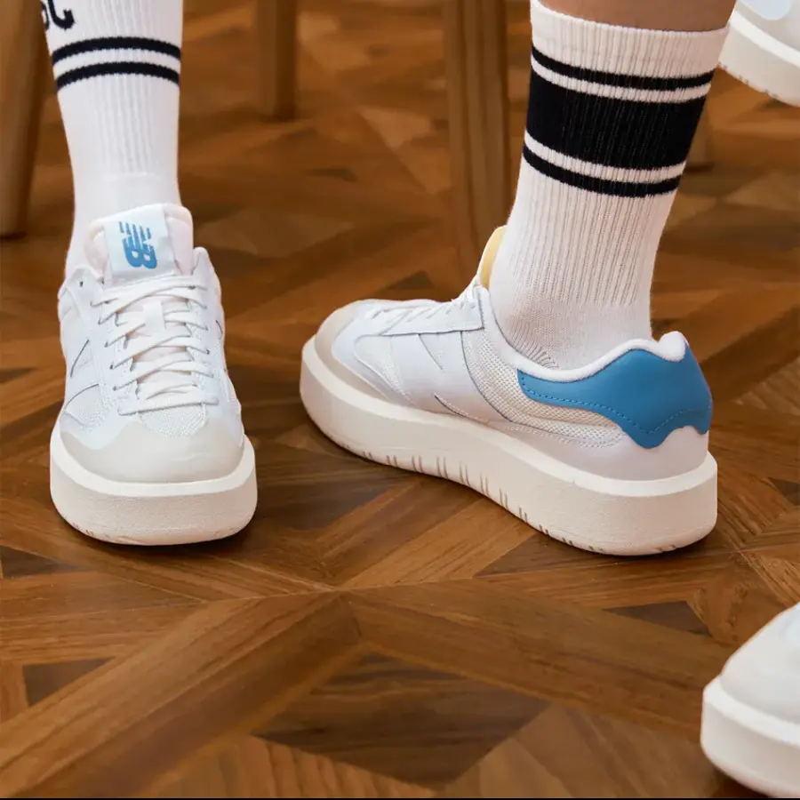 Alternative view of Giày New Balance 302 White Heritage 'Blue Sea Salt' CT302OE