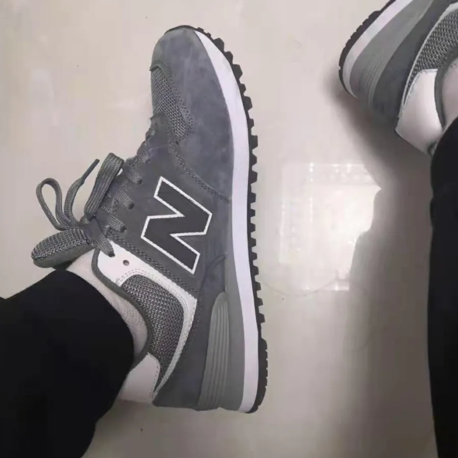 Giày New Balance 574 'Grey White' ML574EPH - Ảnh 3
