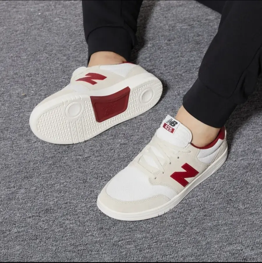 Giày New Balance 425 'White Red' AM425TNB - Ảnh 5
