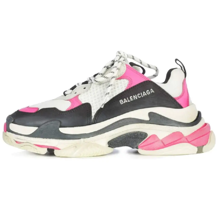 Alternative view of Giày Balenciaga Triple S Trainer 2018 'Pink' 524039W09O65671