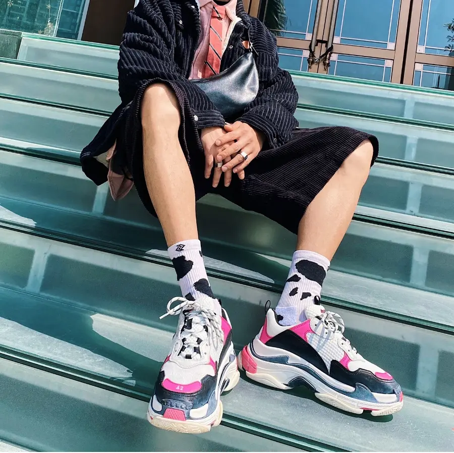 Giày Balenciaga Triple S Trainer 2018 'Pink' 524039W09O65671 - Ảnh 5