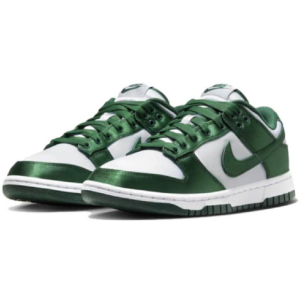 Alternative view of Giày Nike Dunk Low Michigan State Satin 'Green' DX5931-100