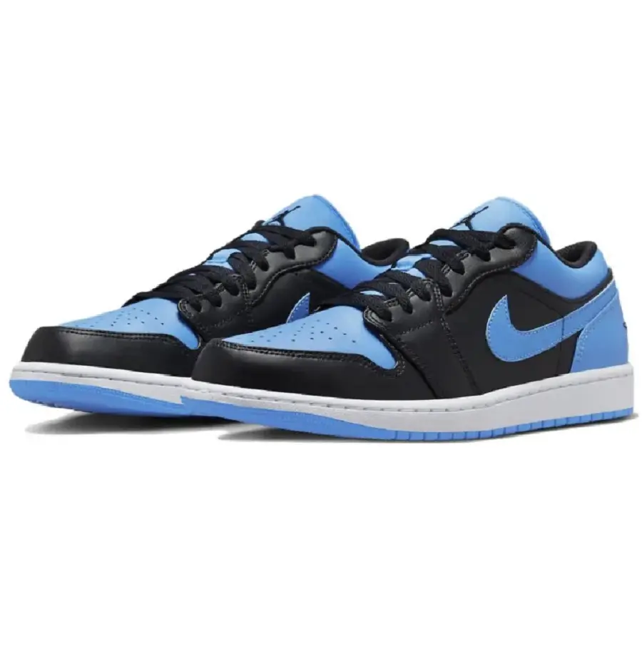 Alternative view of Giày Nike Air Jordan 1 Low 'University Blue' 553558-041