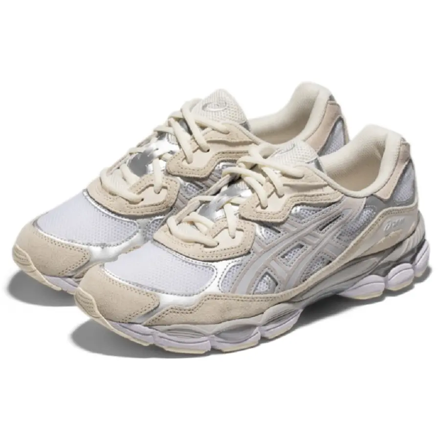 Giày Asics Gel NYC 'White Oyster Grey' 1201A789-105 - Ảnh 3
