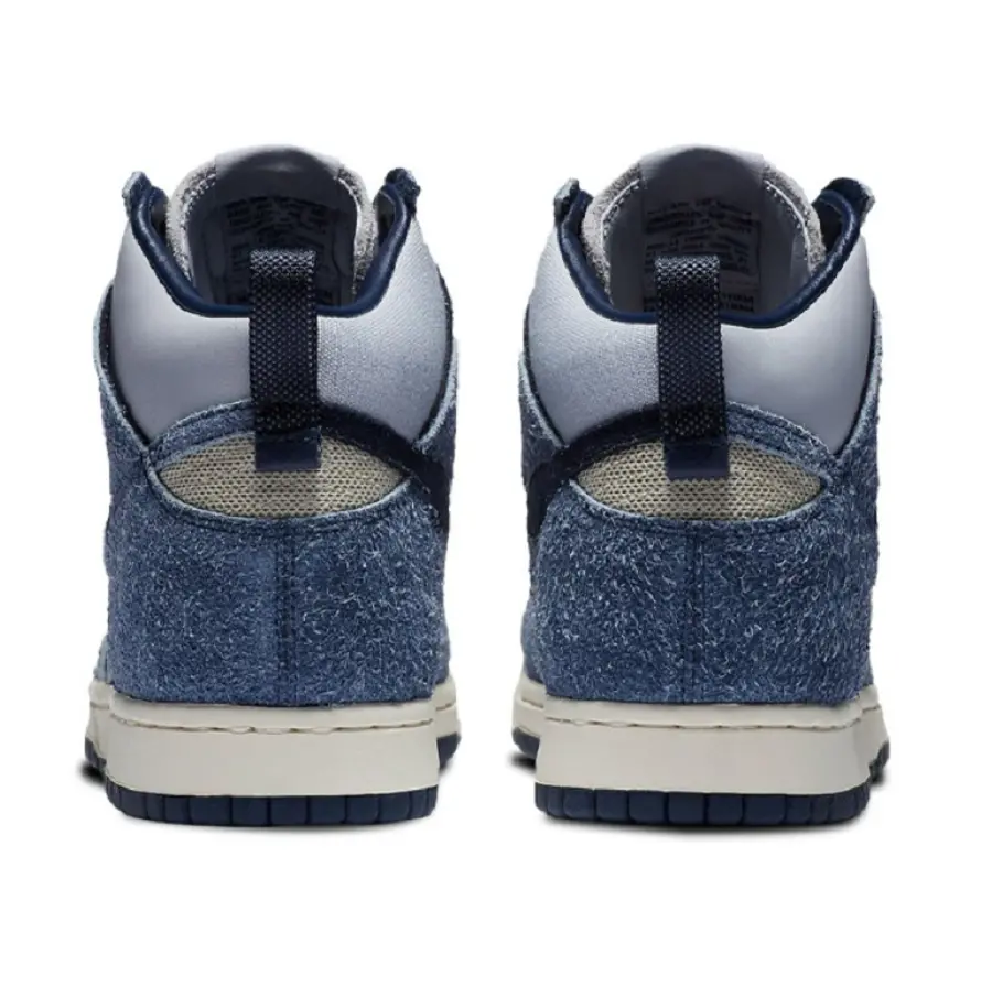 Giày Nike Notre x Dunk High 'Midnight Navy' CW3092-400 - Ảnh 3