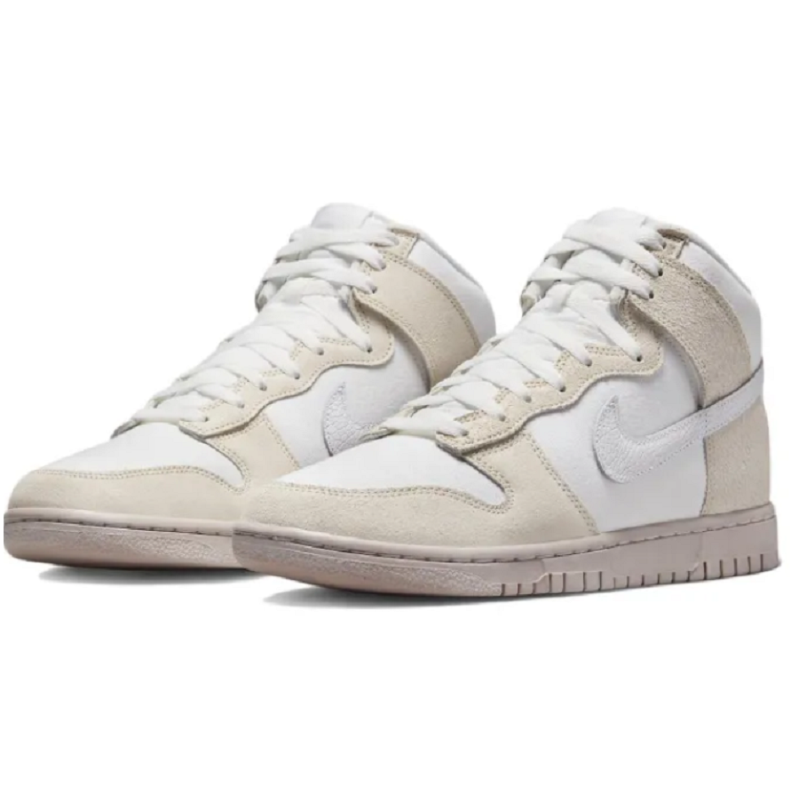 Giày Nike Dunk High Retro Premium 'Summit White' DV0822-100 - Ảnh 3