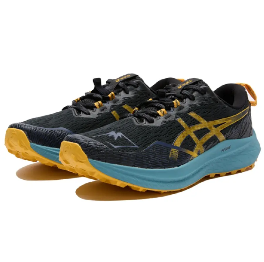 Giày Asics Fuji Lite 4 'Black Gold' 1011B698-001 - Ảnh 3