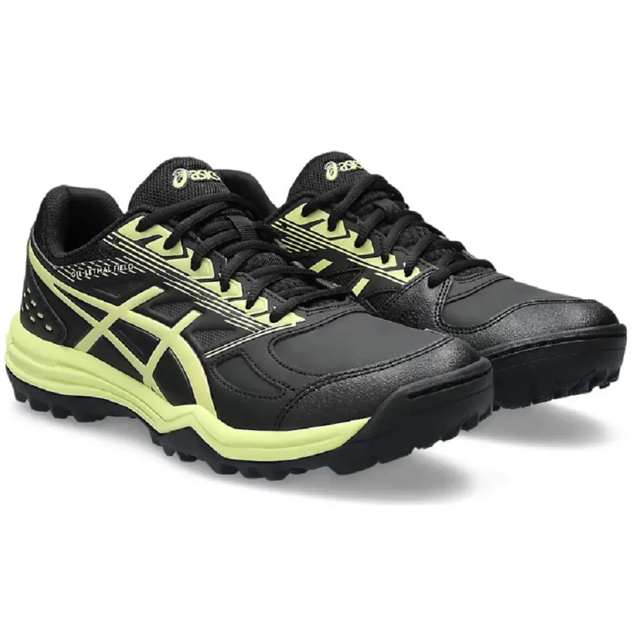 Alternative view of Giày Asics Gel-Lethal Field 'Black Glow Yellow' 1111A200-003