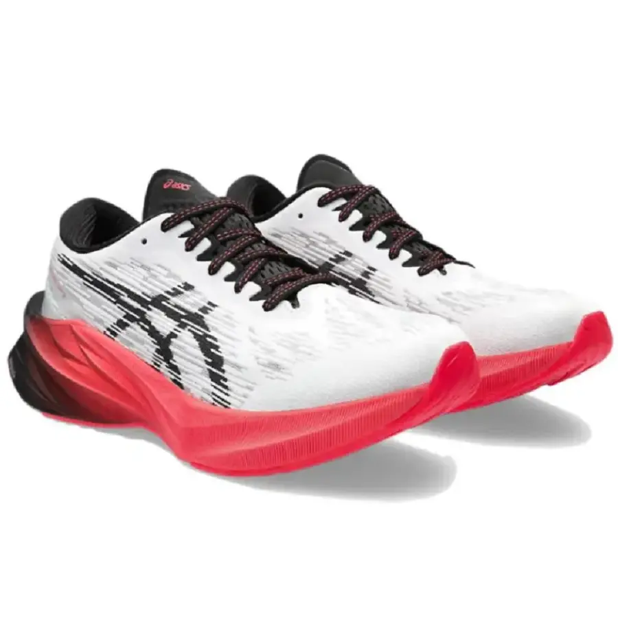 Alternative view of Giày Asics Novablast 3 'White Black' 1012B288-104