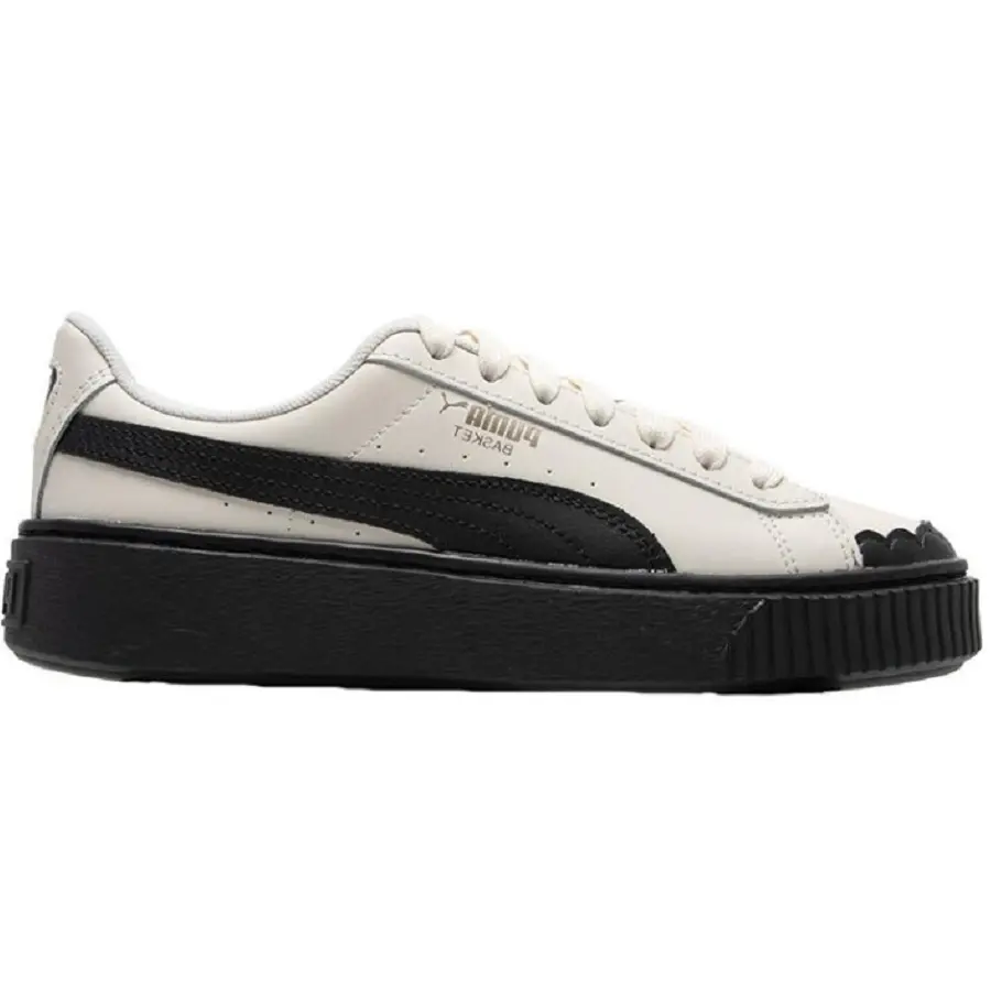 Giày Puma Basket 'White Black' 397250-01