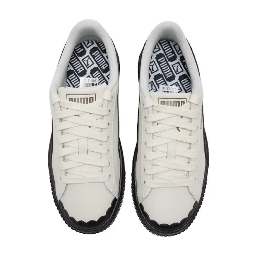 Giày Puma Basket 'White Black' 397250-01 - Ảnh 4