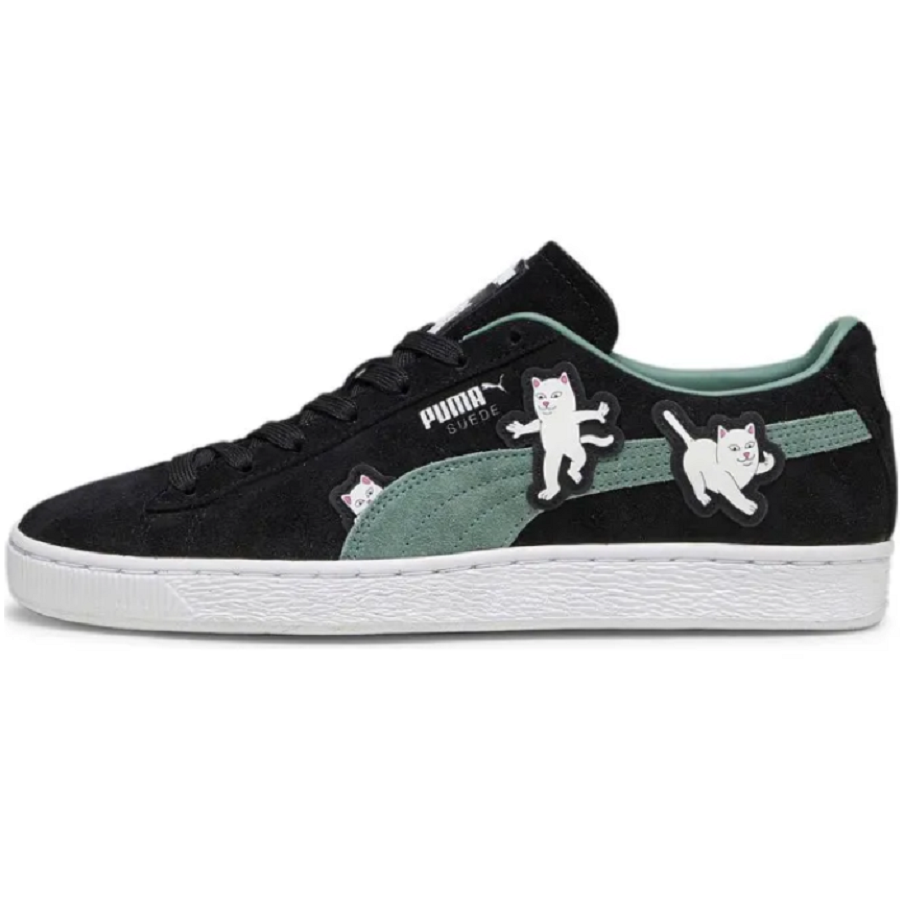 Giày Puma X RIPNDIP Suede 'Black' 393872-01 - Ảnh 2