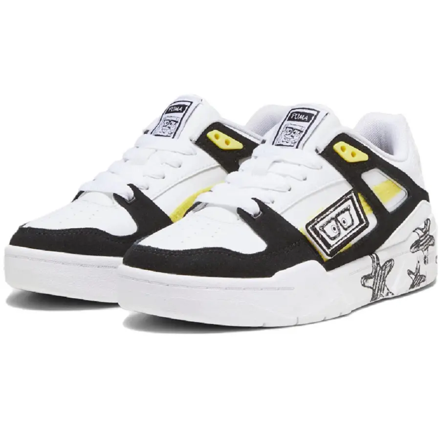 Giày Puma x Spongebob Squarepants Slipstream 393893-01 - Ảnh 3