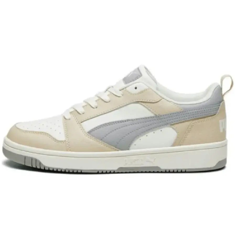 Alternative view of Giày Puma Rebound V6 'White Gray' 392328-09