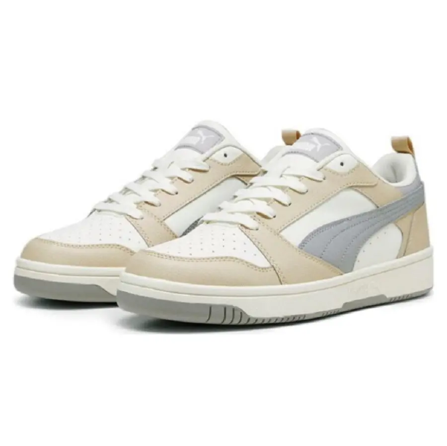 Giày Puma Rebound V6 'White Gray' 392328-09 - Ảnh 4