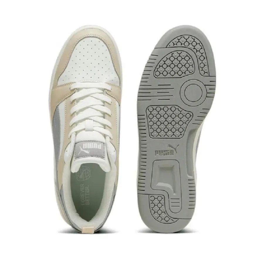 Giày Puma Rebound V6 'White Gray' 392328-09 - Ảnh 3