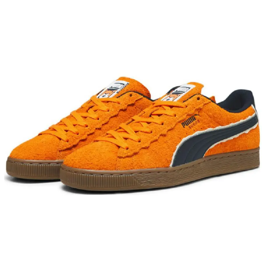 Giày Puma X The Smurfs Suede Sneaker 'Orange' 393534-01 - Ảnh 6