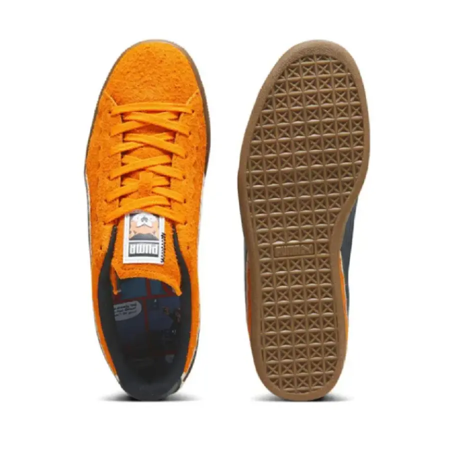 Giày Puma X The Smurfs Suede Sneaker 'Orange' 393534-01 - Ảnh 5