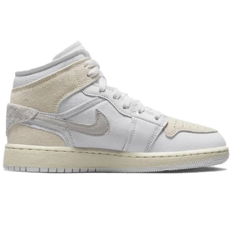 Giày Nike Air Jordan 1 Mid Se Craft "White" FB9142-120