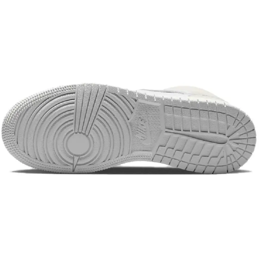 Giày Nike Air Jordan 1 Mid Se Craft "White" FB9142-120 - Ảnh 5