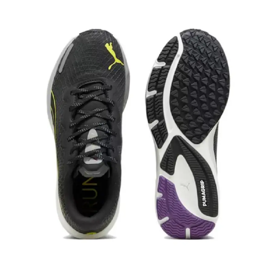 Alternative view of Giày Puma Velocity Nitro 2 GTX Gore-Tex 'Black Yellow' 377508-04