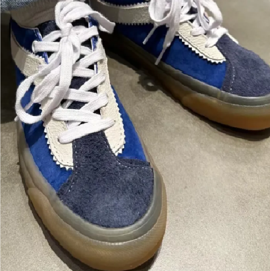 Giày Vans Bold Ni Underlay 'Vintage Navy' VN000DNQNVY - Ảnh 4