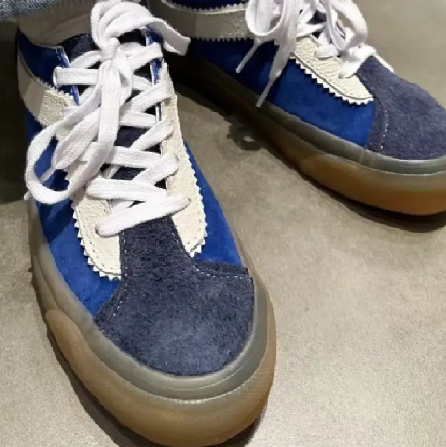 Giày Vans Bold Ni Underlay 'Vintage Navy' VN000DNQNVY - Ảnh 4