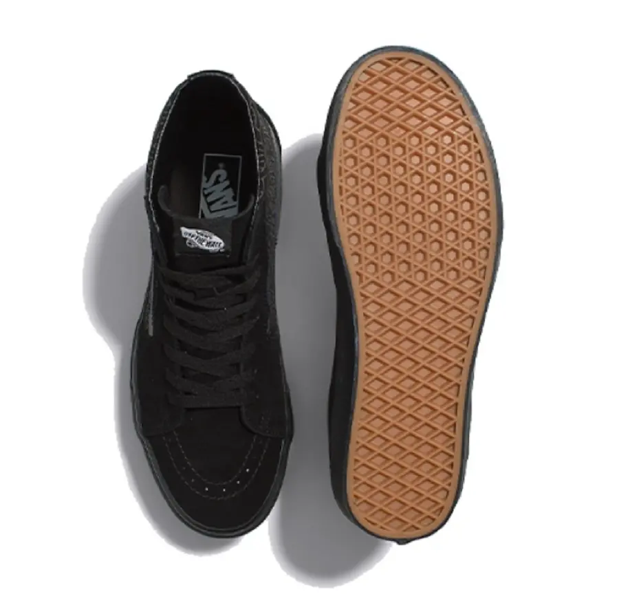 Giày Vans SK8-HI 'Black' VN000TS9BKA - Ảnh 3