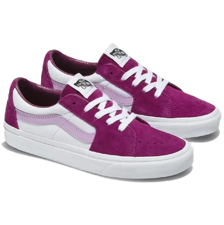 Alternative view of Giày Vans UA SK8-Low 'Purple White' VN0009QR5RU